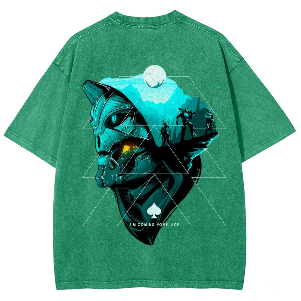 Destiny Unisex Fit Washed T-Shirt 2606006936