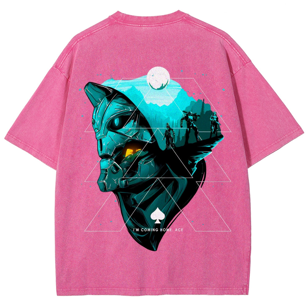 Destiny Unisex Fit Washed T-Shirt 2606006936