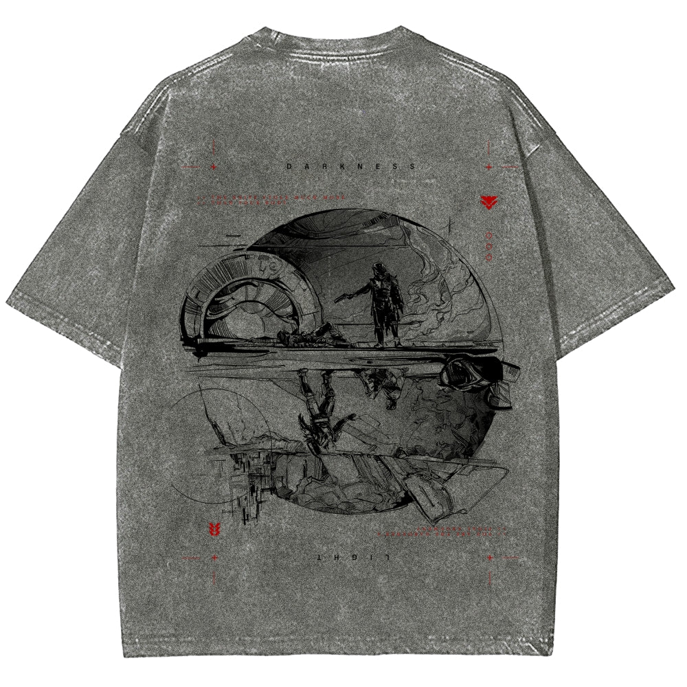 Destiny Unisex Fit Washed T-Shirt 2606006939
