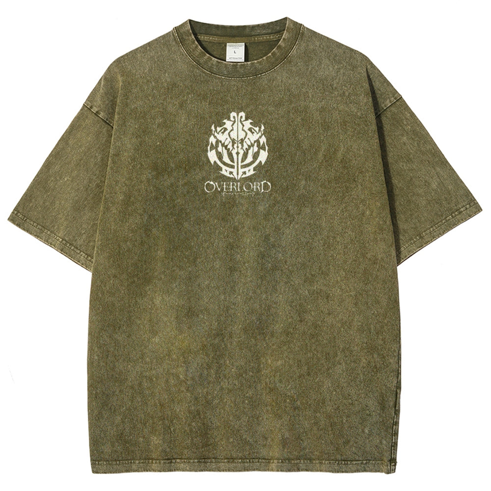 overlord Unisex Fit Washed T-Shirt 2606006977