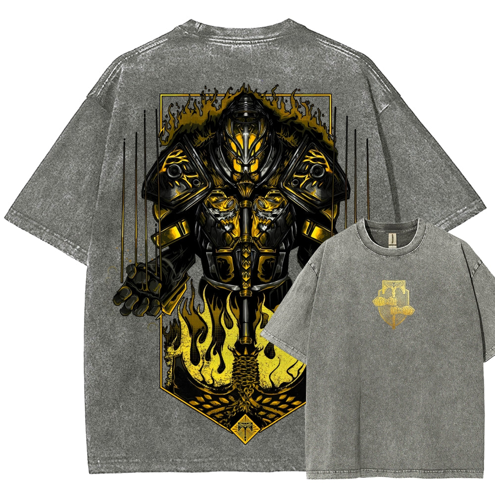 Destiny Unisex Fit Washed T-Shirt 2606006979