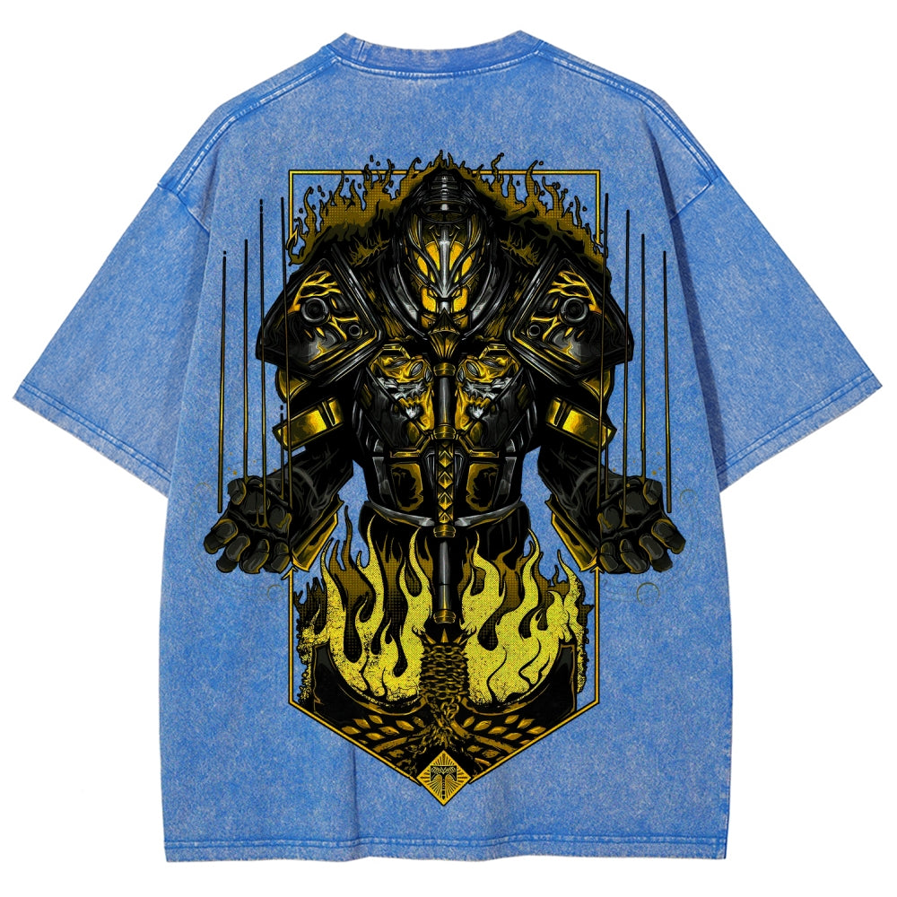 Destiny Unisex Fit Washed T-Shirt 2606006979