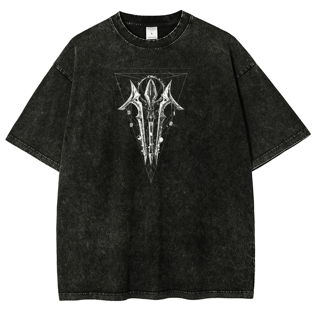 Destiny Unisex Fit Washed T-Shirt 2606007042