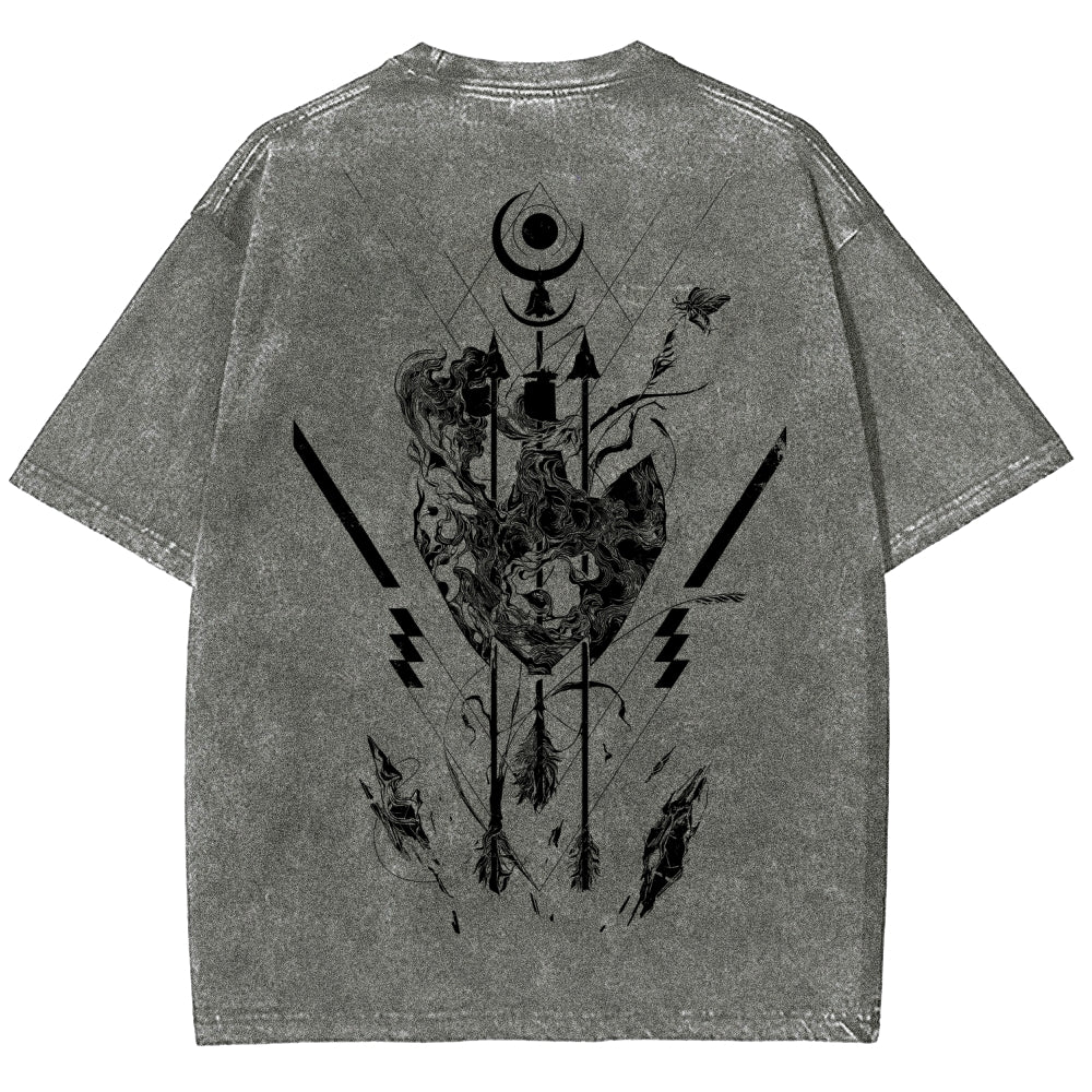 Destiny Unisex Fit Washed T-Shirt 2606007042