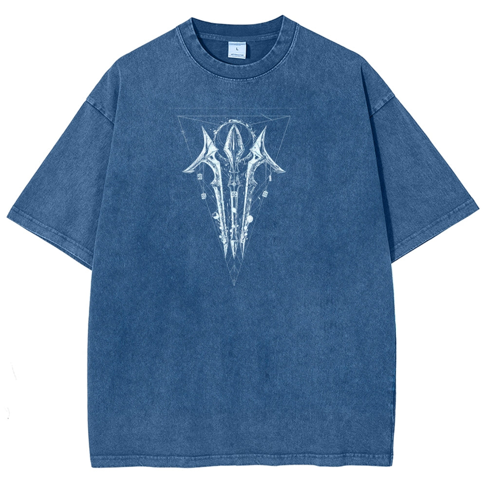Destiny Unisex Fit Washed T-Shirt 2606007042