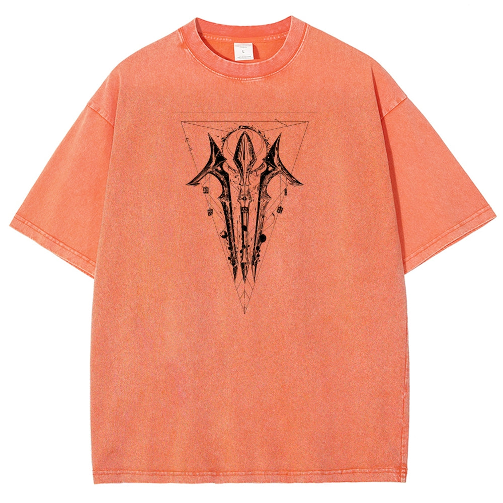 Destiny Unisex Fit Washed T-Shirt 2606007042