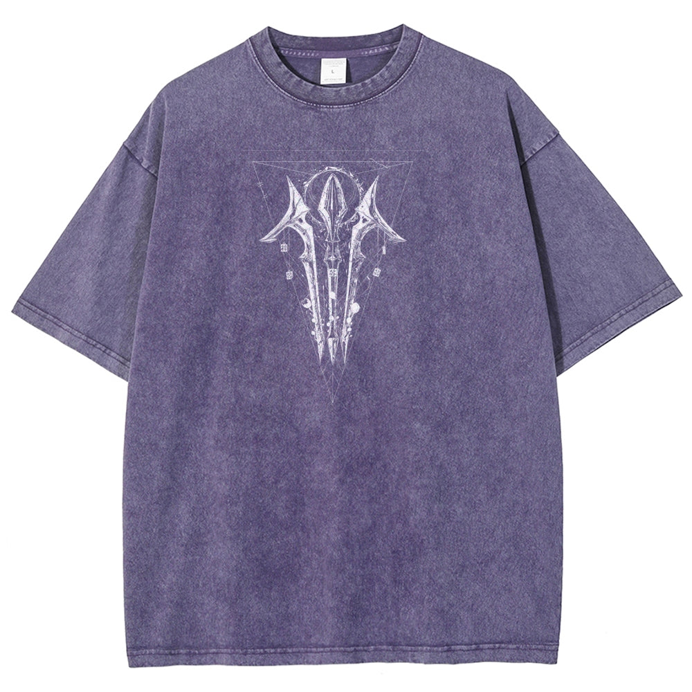 Destiny Unisex Fit Washed T-Shirt 2606007042