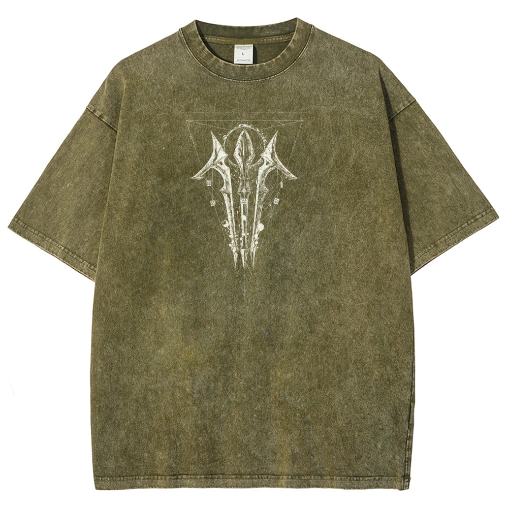 Destiny Unisex Fit Washed T-Shirt 2606007042
