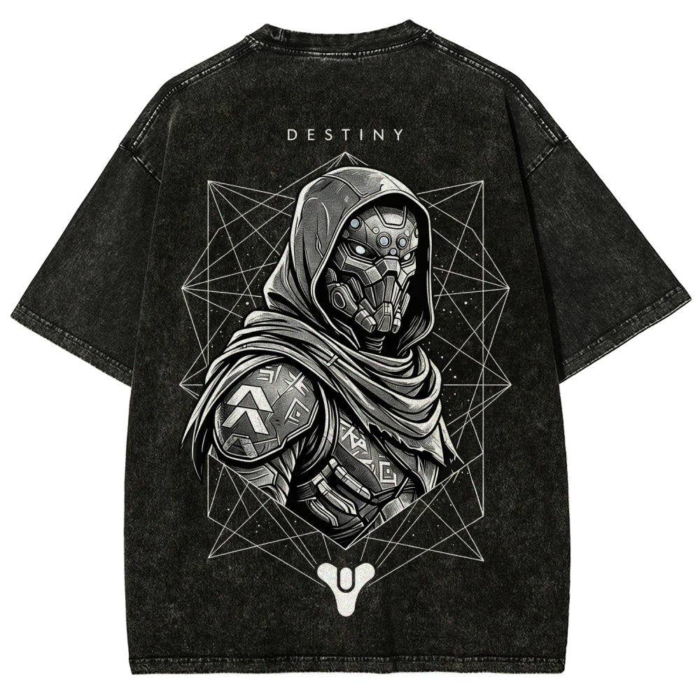 Destiny Unisex Fit Washed T-Shirt 2606007729