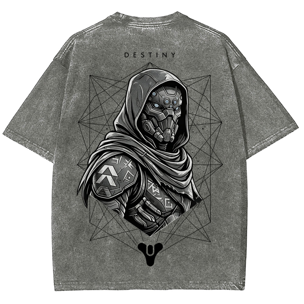 Destiny Unisex Fit Washed T-Shirt 2606007729