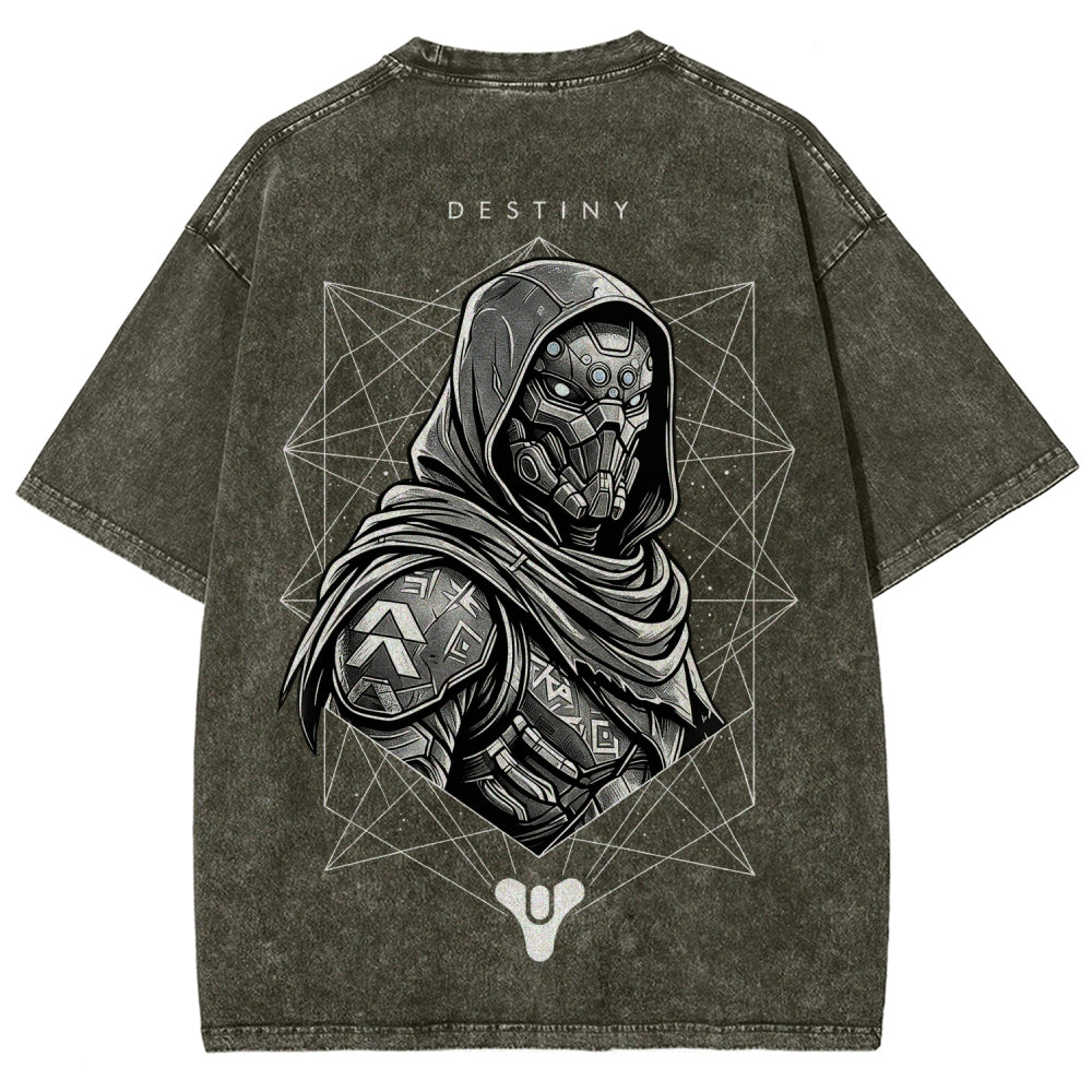 Destiny Unisex Fit Washed T-Shirt 2606007729