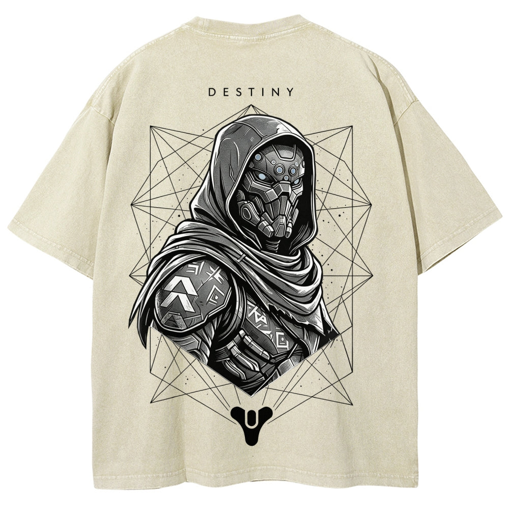 Destiny Unisex Fit Washed T-Shirt 2606007729