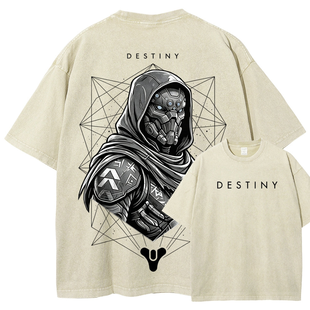 Destiny Unisex Fit Washed T-Shirt 2606007729