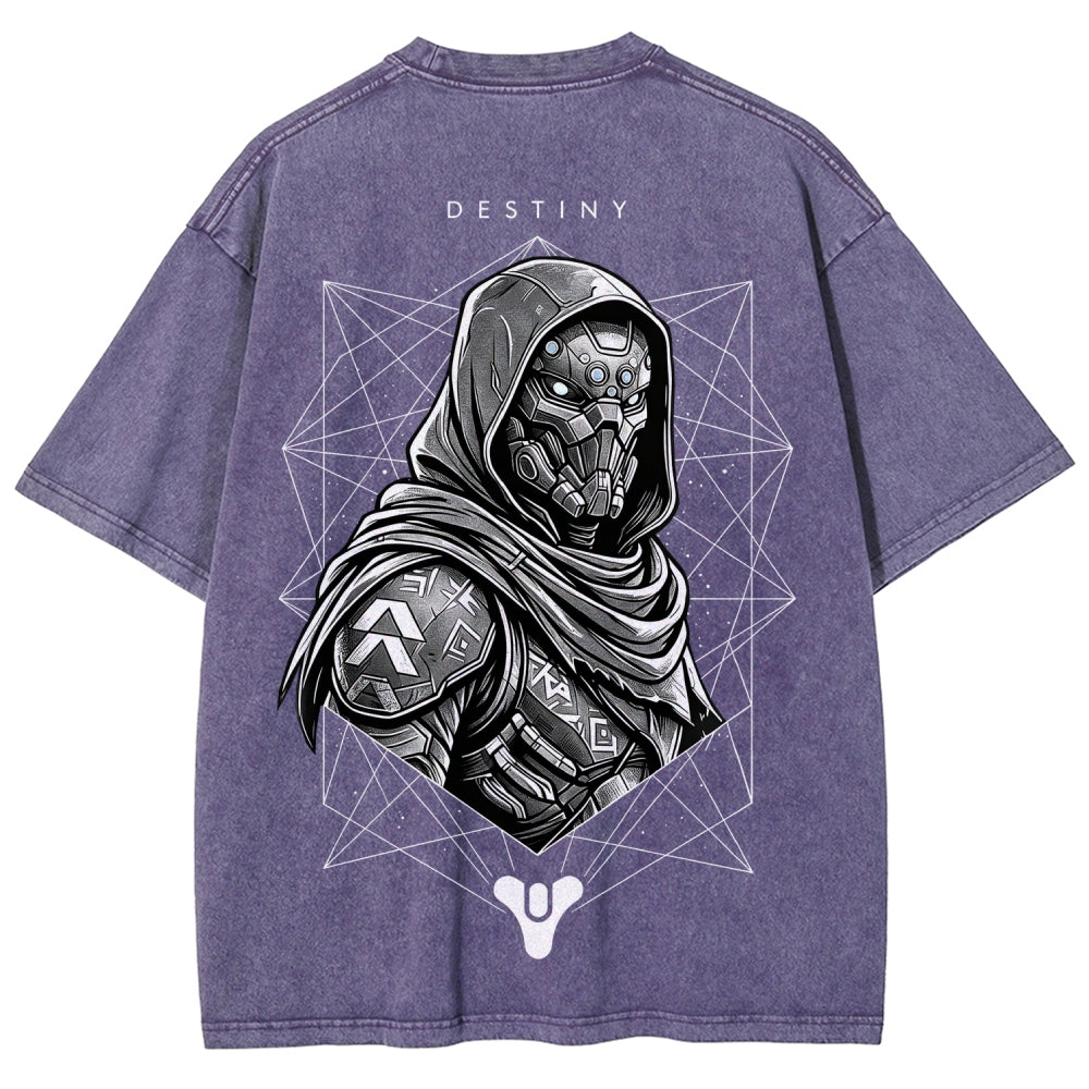 Destiny Unisex Fit Washed T-Shirt 2606007729