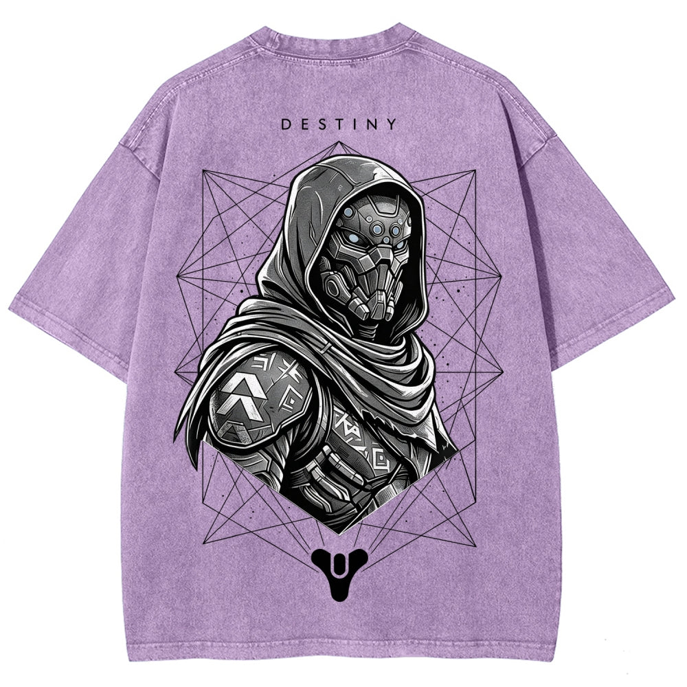 Destiny Unisex Fit Washed T-Shirt 2606007729