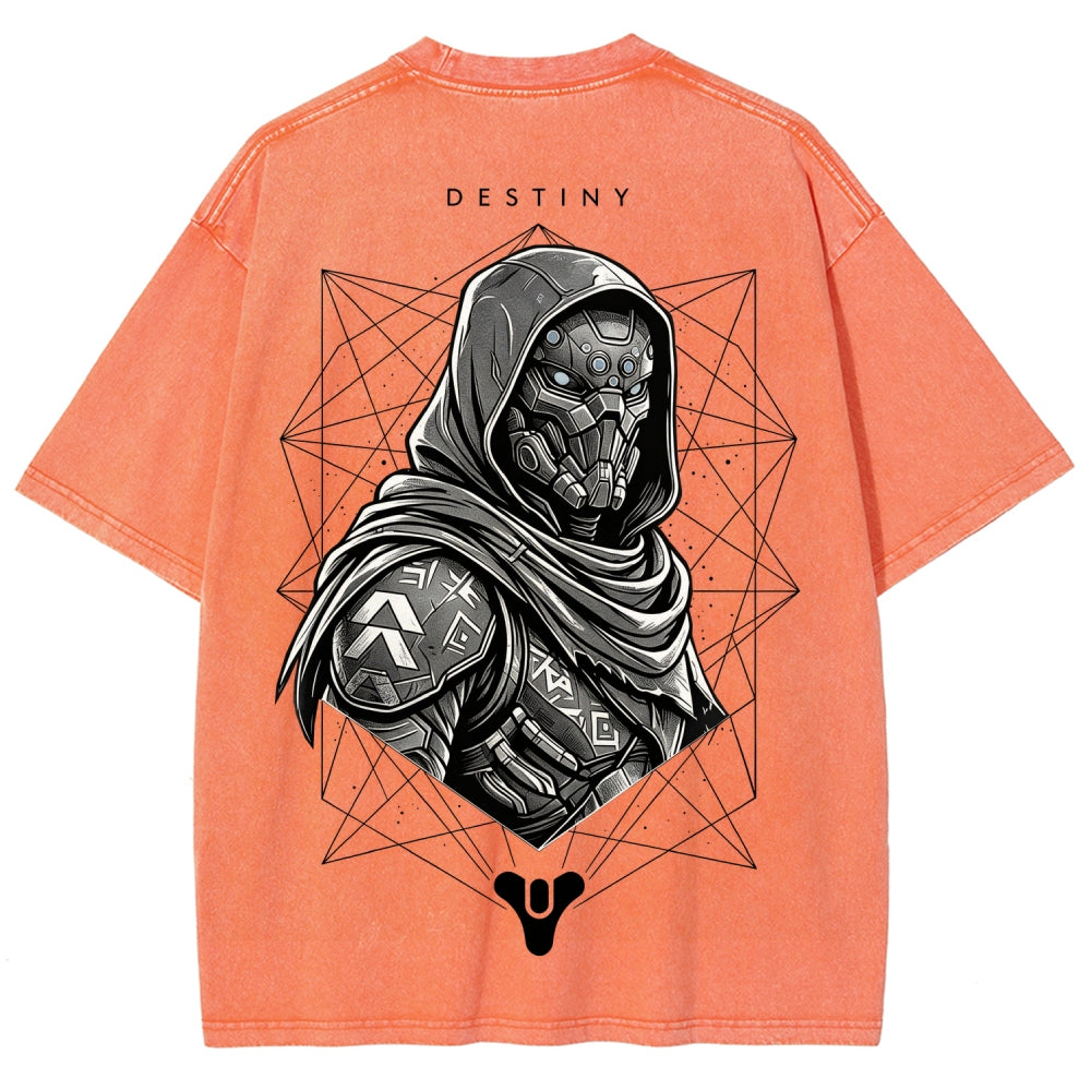 Destiny Unisex Fit Washed T-Shirt 2606007729