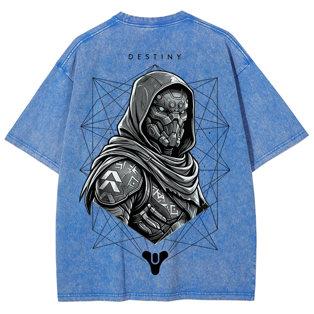 Destiny Unisex Fit Washed T-Shirt 2606007729