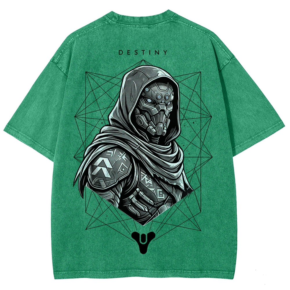 Destiny Unisex Fit Washed T-Shirt 2606007729