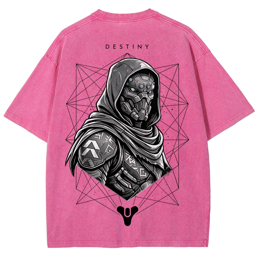 Destiny Unisex Fit Washed T-Shirt 2606007729