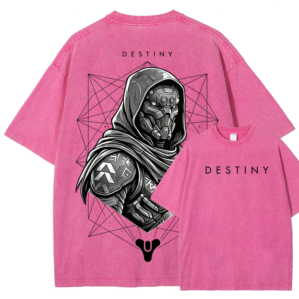 Destiny Unisex Fit Washed T-Shirt 2606007729
