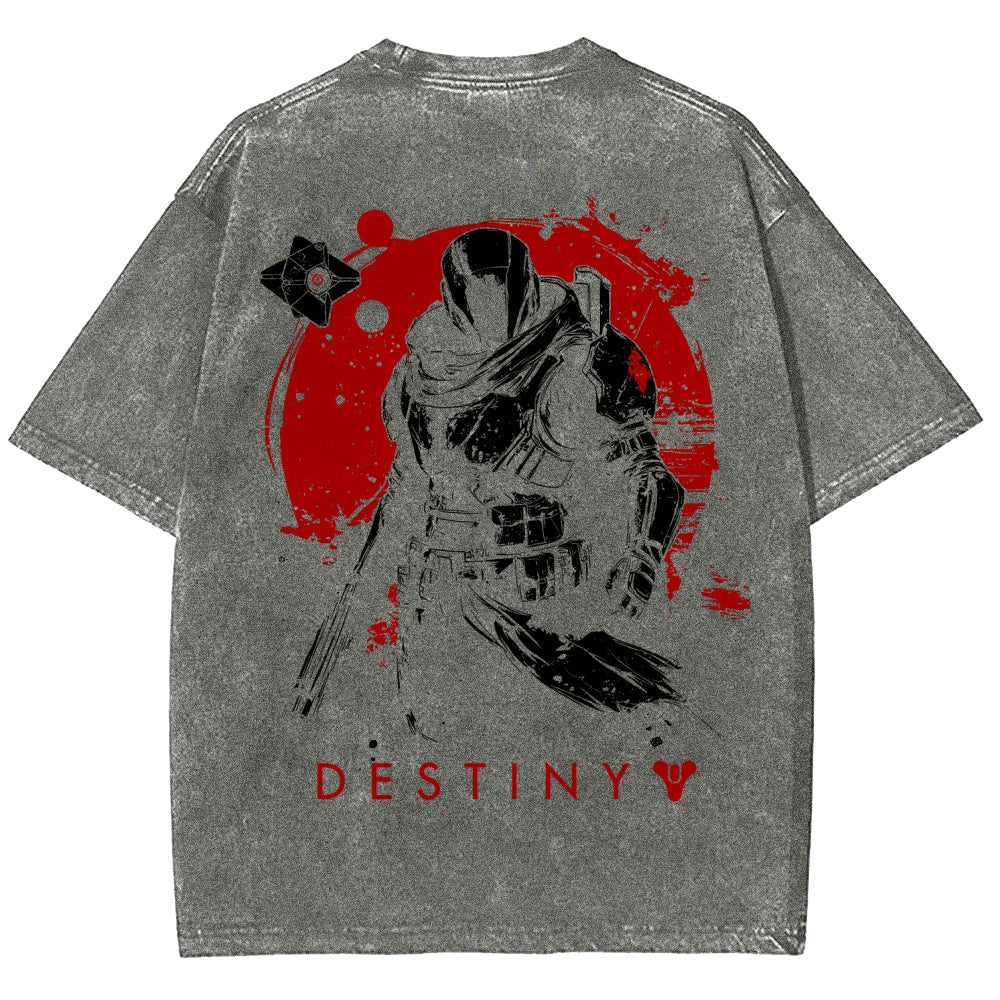 Destiny Unisex Fit Washed T-Shirt 2606007734