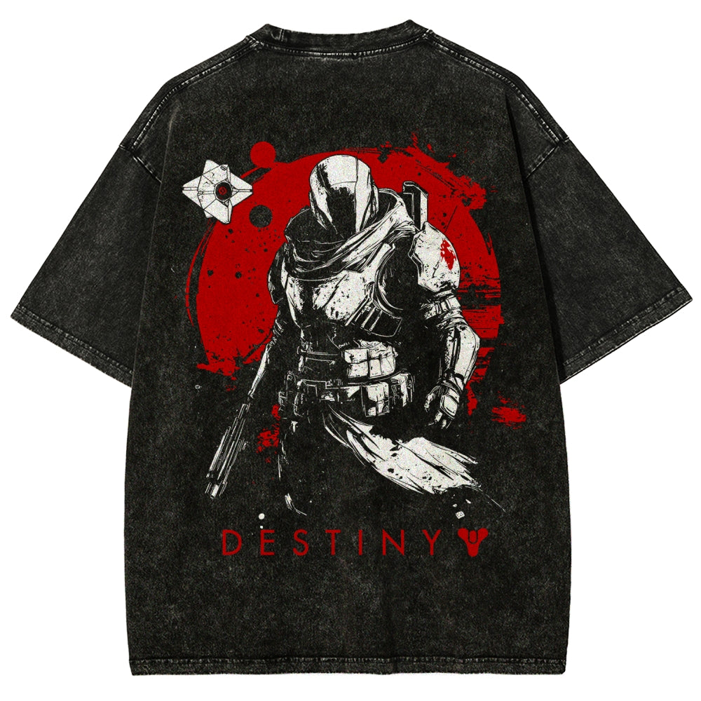 Destiny Unisex Fit Washed T-Shirt 2606007734