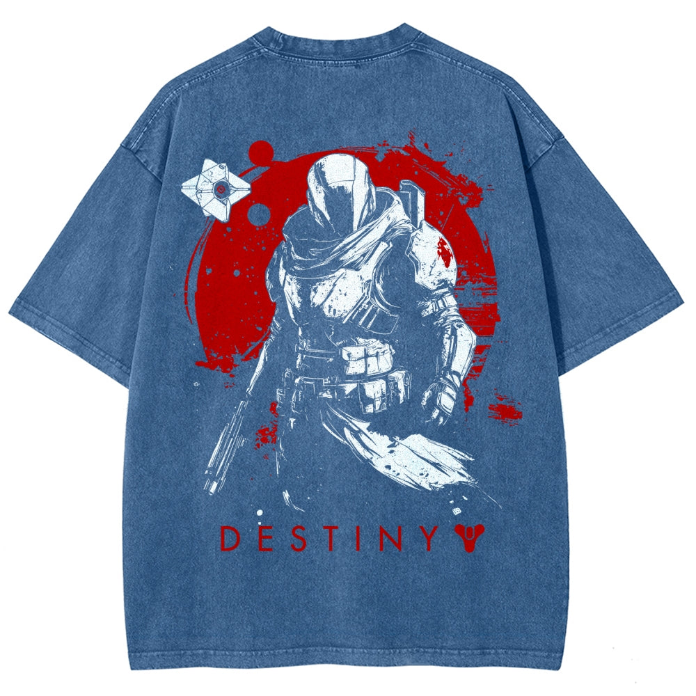 Destiny Unisex Fit Washed T-Shirt 2606007734