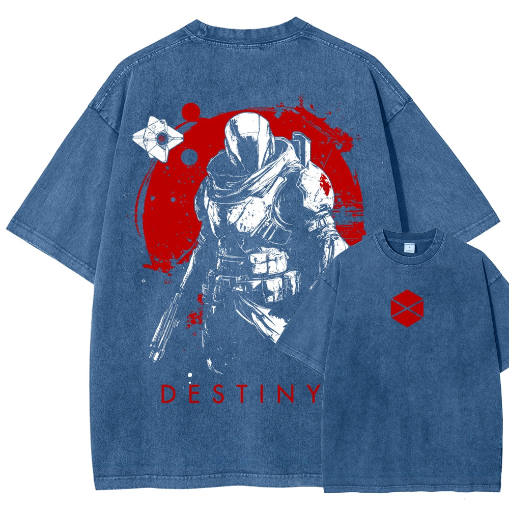 Destiny Unisex Fit Washed T-Shirt 2606007734