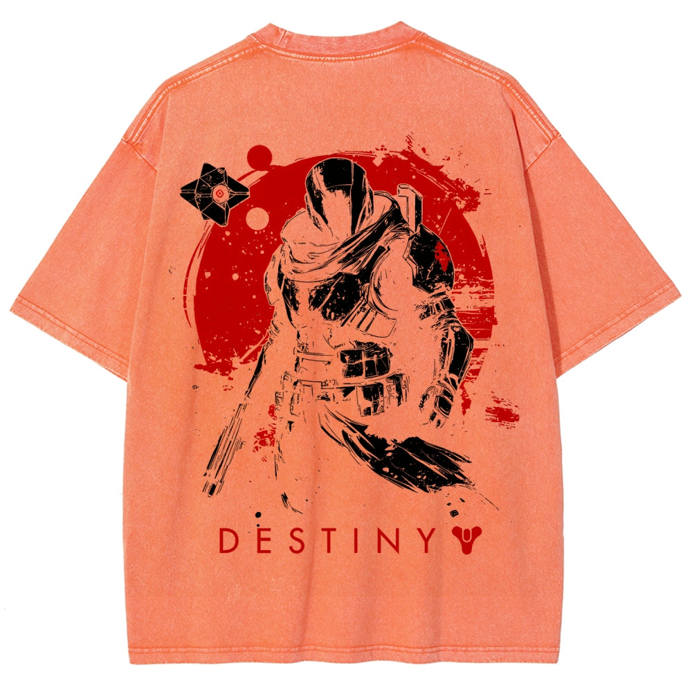 Destiny Unisex Fit Washed T-Shirt 2606007734