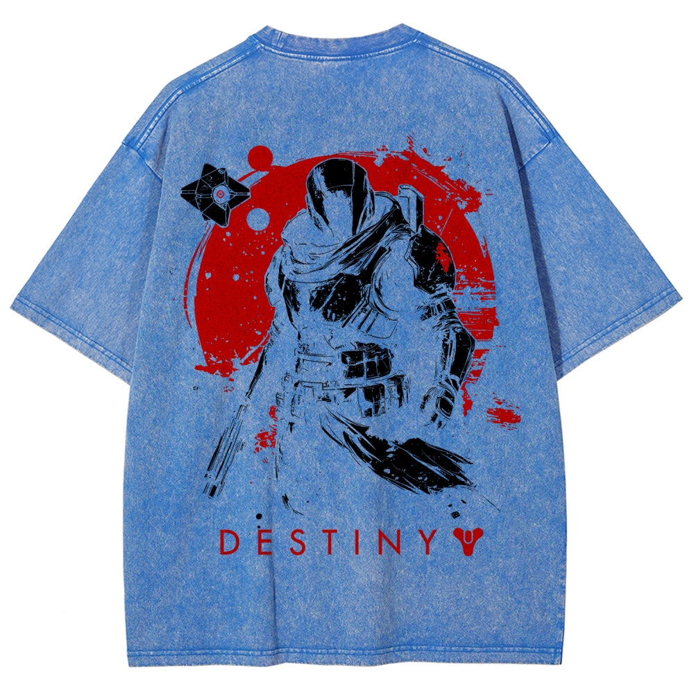 Destiny Unisex Fit Washed T-Shirt 2606007734