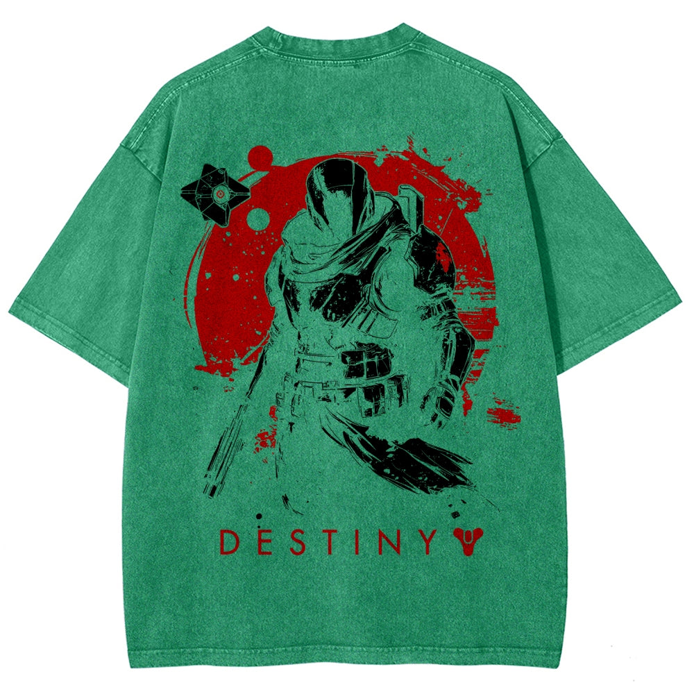 Destiny Unisex Fit Washed T-Shirt 2606007734