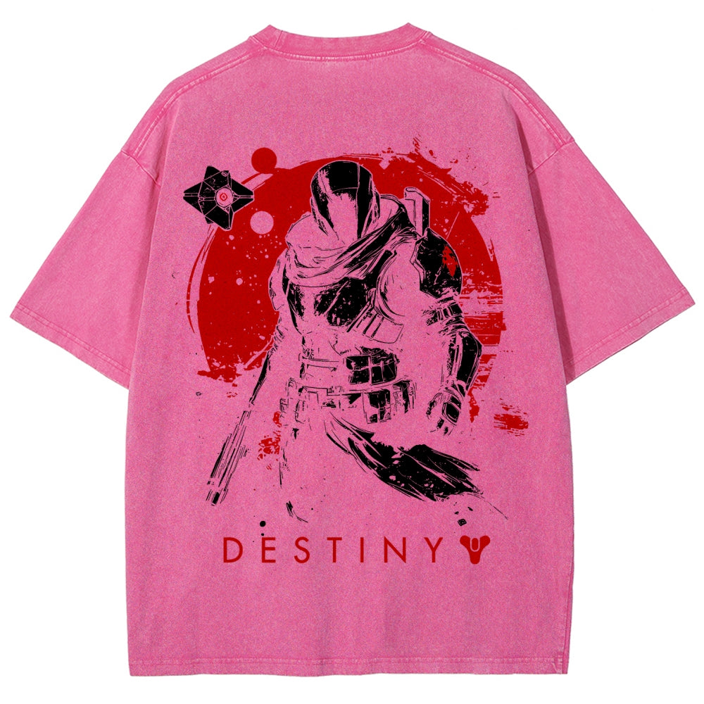 Destiny Unisex Fit Washed T-Shirt 2606007734