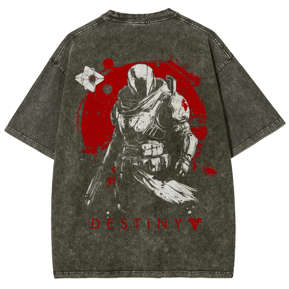 Destiny Unisex Fit Washed T-Shirt 2606007734
