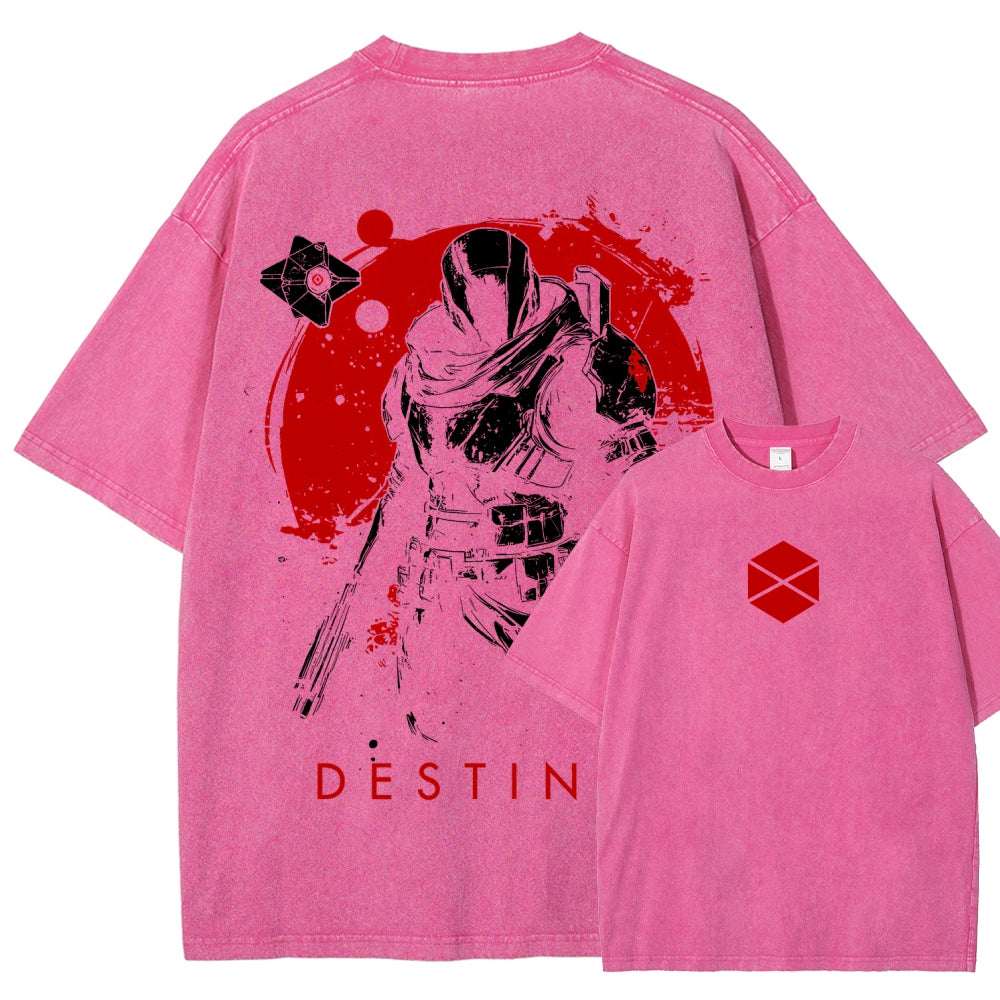 Destiny Unisex Fit Washed T-Shirt 2606007734