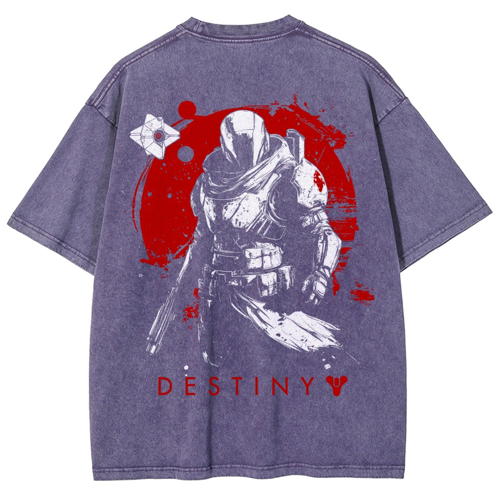Destiny Unisex Fit Washed T-Shirt 2606007734