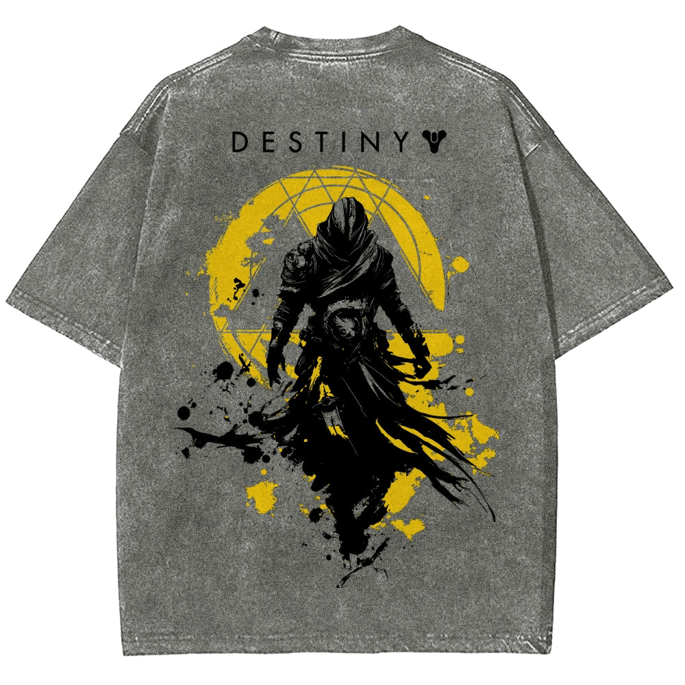 Destiny Unisex Fit Washed T-Shirt 2606007747
