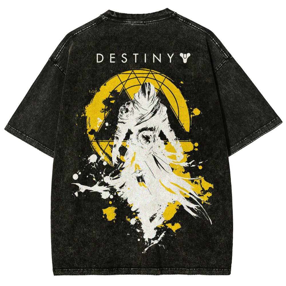 Destiny Unisex Fit Washed T-Shirt 2606007747