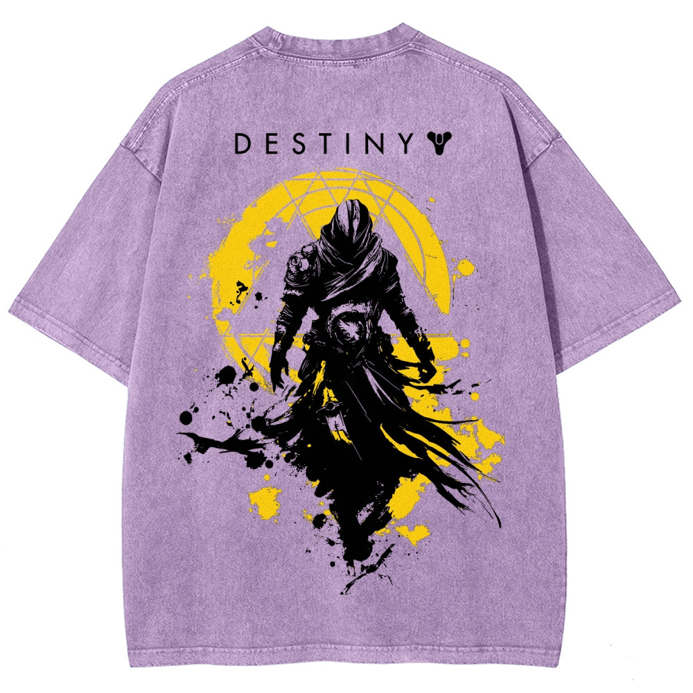 Destiny Unisex Fit Washed T-Shirt 2606007747