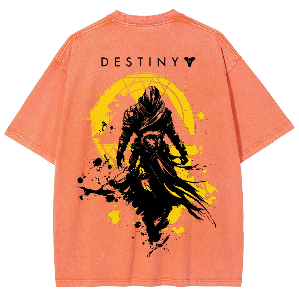 Destiny Unisex Fit Washed T-Shirt 2606007747