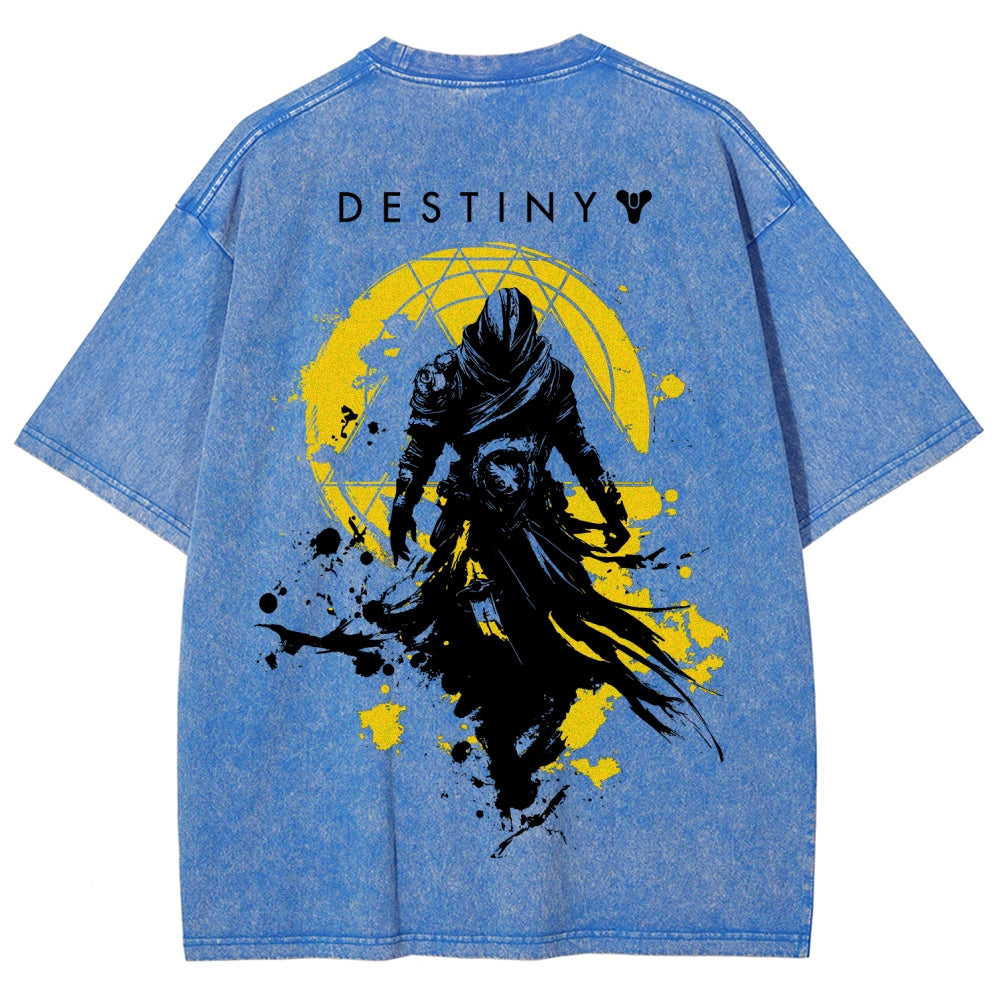 Destiny Unisex Fit Washed T-Shirt 2606007747
