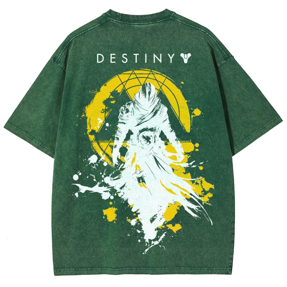 Destiny Unisex Fit Washed T-Shirt 2606007747