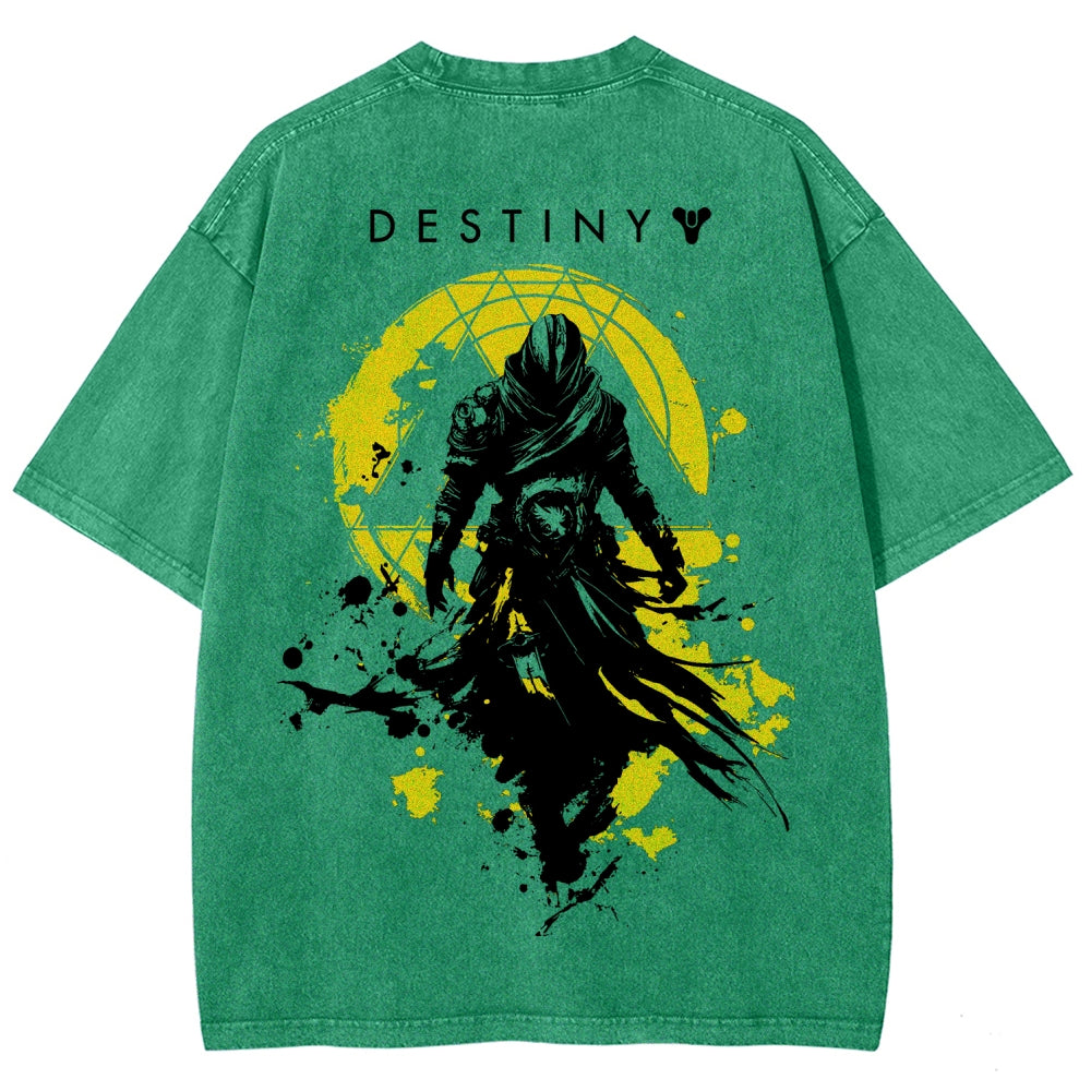 Destiny Unisex Fit Washed T-Shirt 2606007747