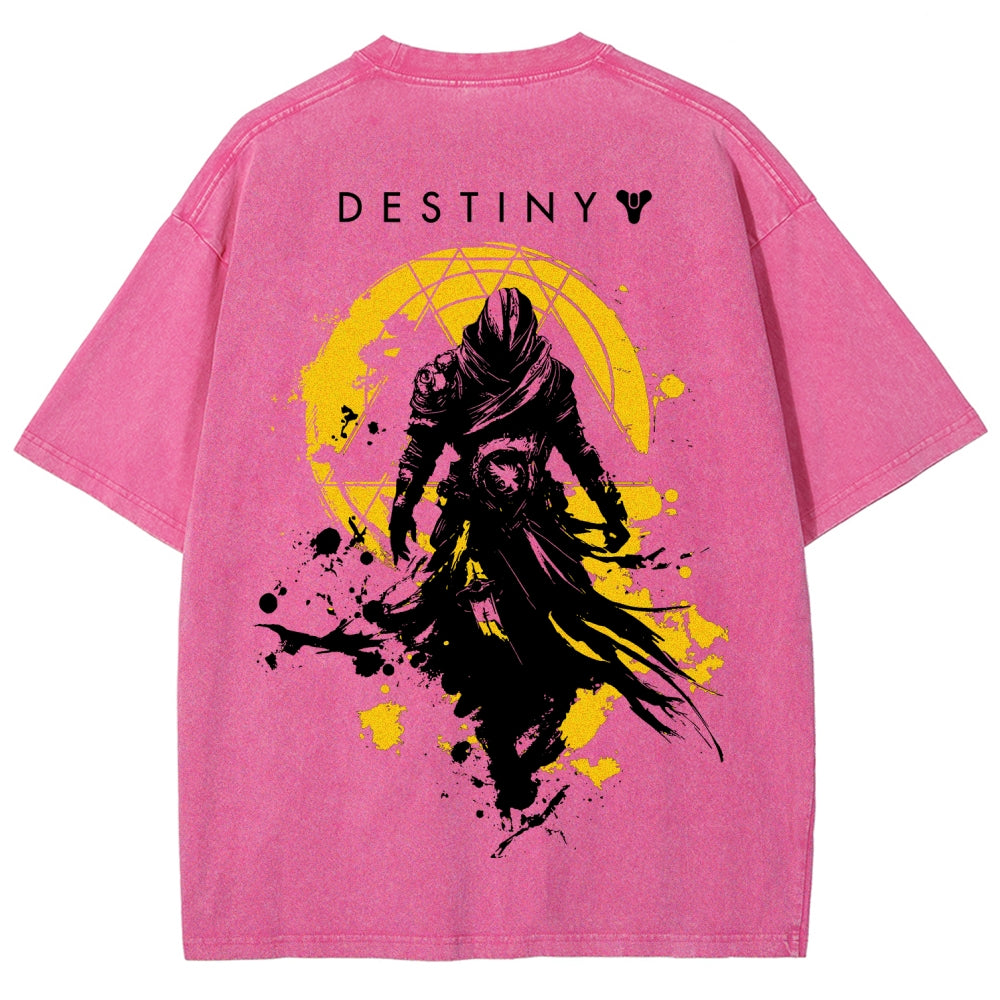 Destiny Unisex Fit Washed T-Shirt 2606007747