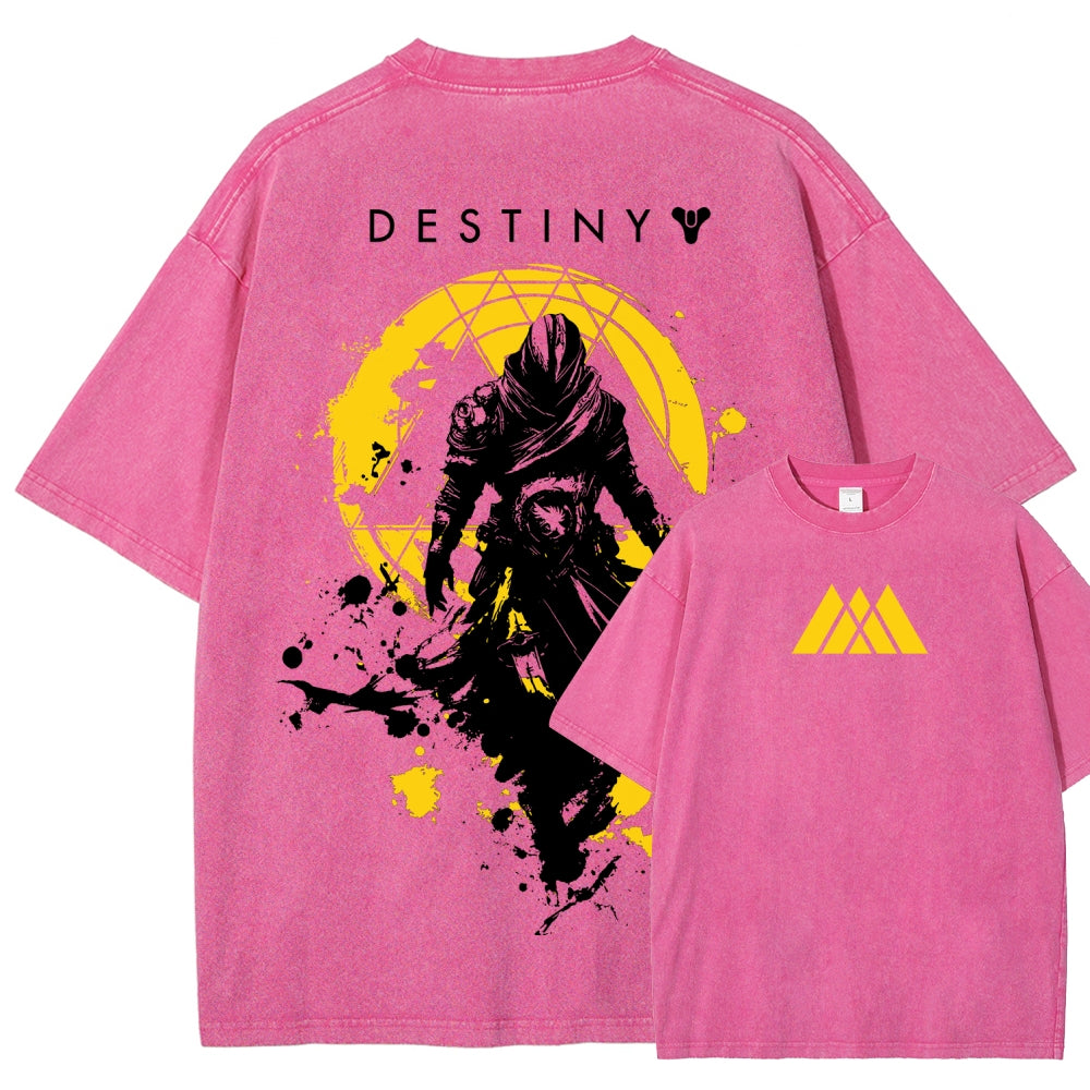 Destiny Unisex Fit Washed T-Shirt 2606007747
