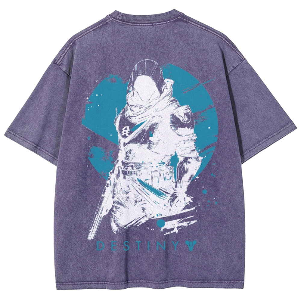 Destiny Unisex Fit Washed T-Shirt 2606007749