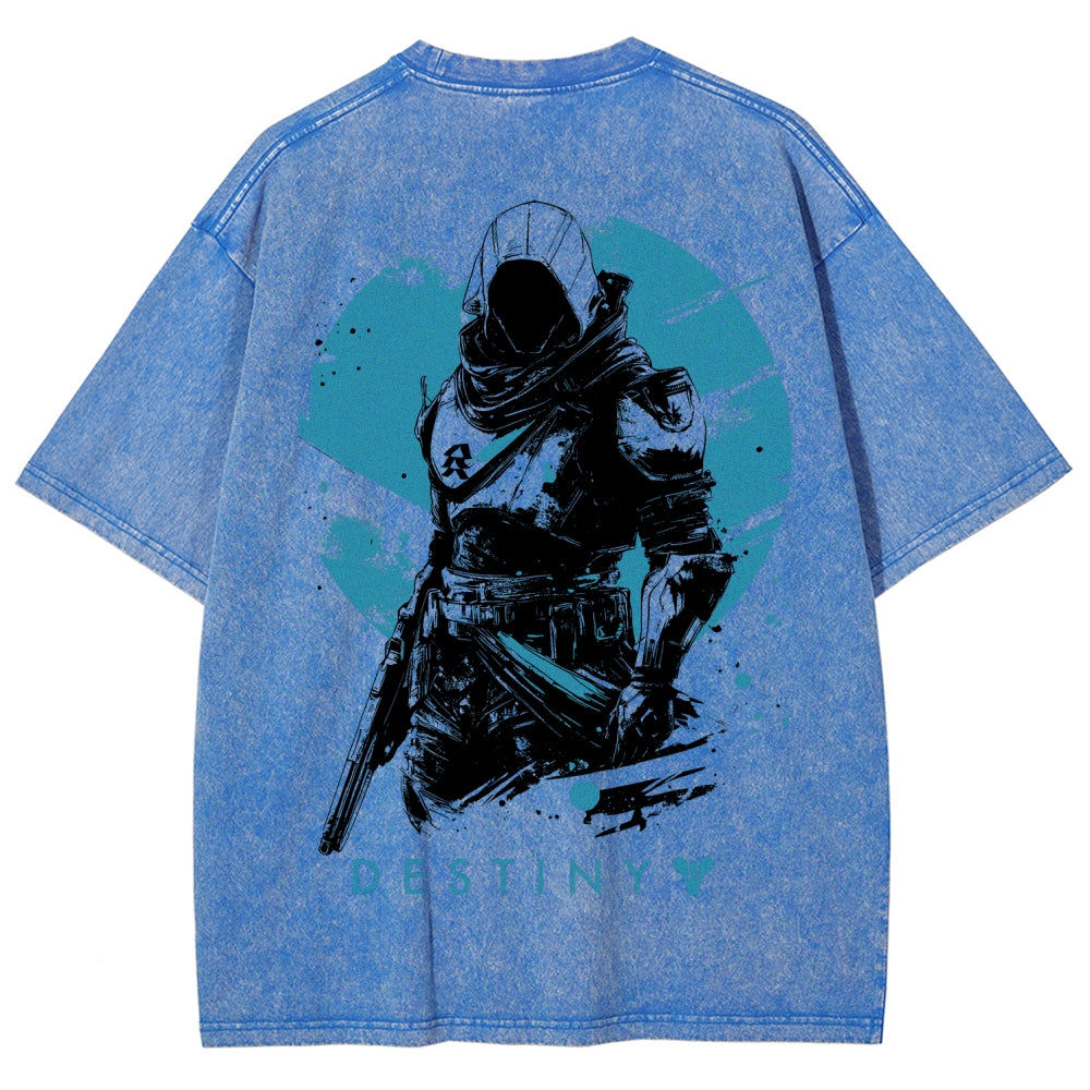 Destiny Unisex Fit Washed T-Shirt 2606007749