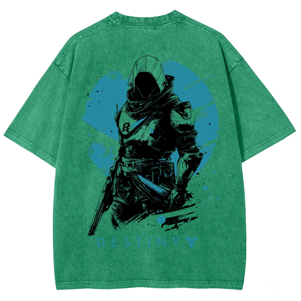Destiny Unisex Fit Washed T-Shirt 2606007749
