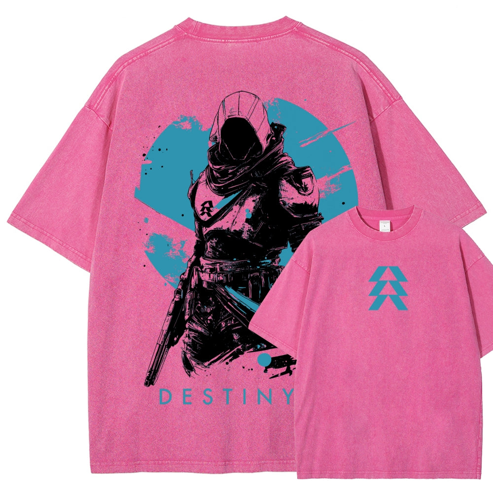 Destiny Unisex Fit Washed T-Shirt 2606007749
