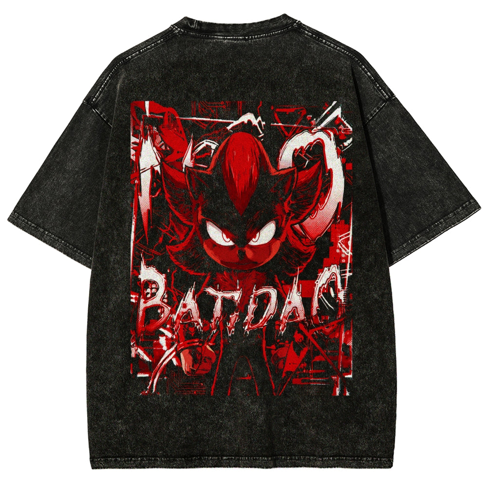NO BATIDAO Unisex Fit Washed T-Shirt 2606007991