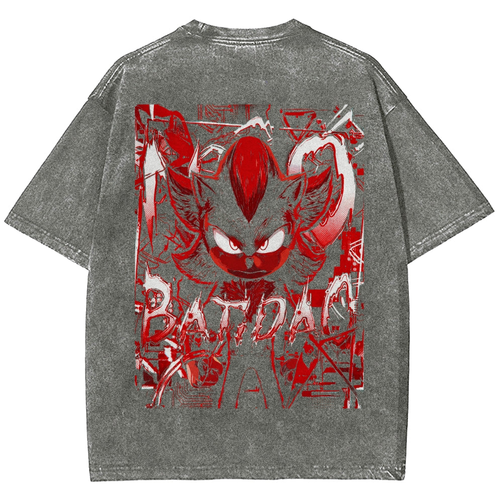 NO BATIDAO Unisex Fit Washed T-Shirt 2606007991